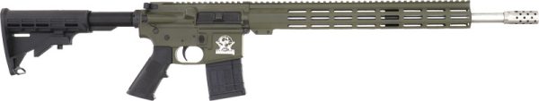 GLFA AR15 450 BUSHMASTER - 18" S/S BBL OD GREEN